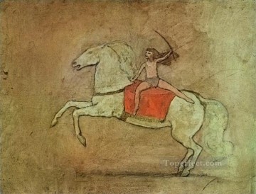 Ecuestre a caballo 1905 Pablo Picasso Pinturas al óleo